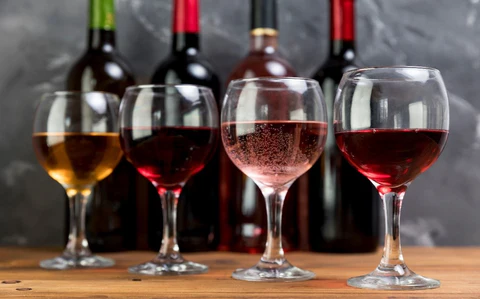Types of Wine x